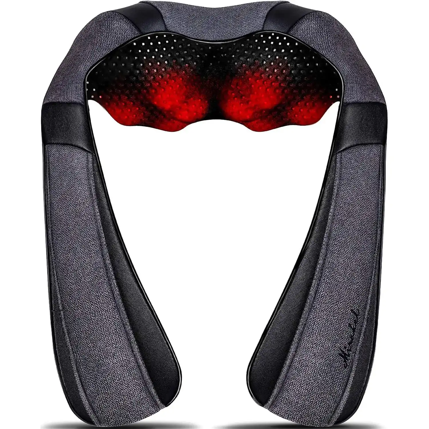 Mirakel Neck Massager with Heat, Shiatsu Shoulder Massager - 1